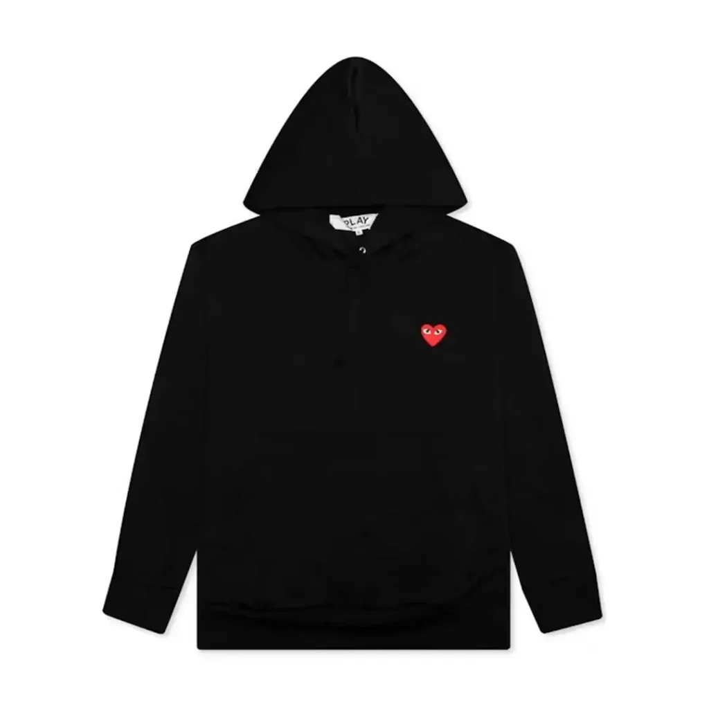 Comme des Garcons PLAY Play Red Heart Hoodie Front