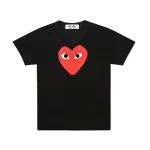 Comme des Garcons PLAY Play Red Heart T-shirt Front