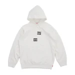 Supreme Comme des Garcons SHIRT Split Box Logo Hooded Sweatshirt Front