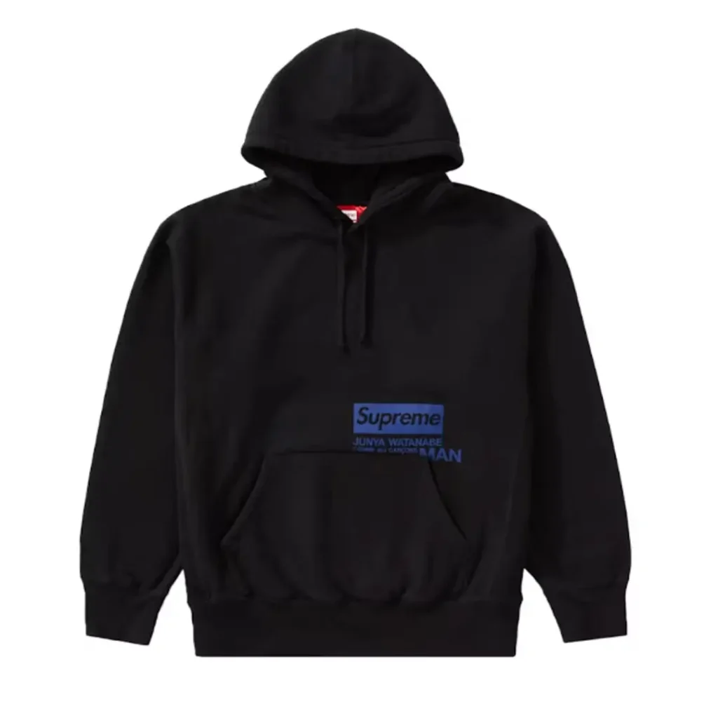 Supreme JUNYA WATANABE CDG MAN Hooded Sweatshirt Black