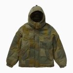 Supreme JUNYA WATANABE CDG MAN Patchwork Puffy Jacket Olives Front
