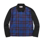 Supreme Comme Des Garcons Work Jacket Black Front